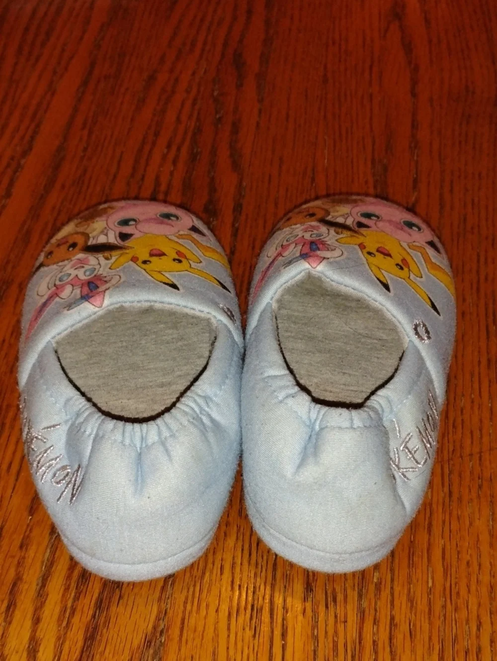 Pokemon Slippers Size 13 Kids